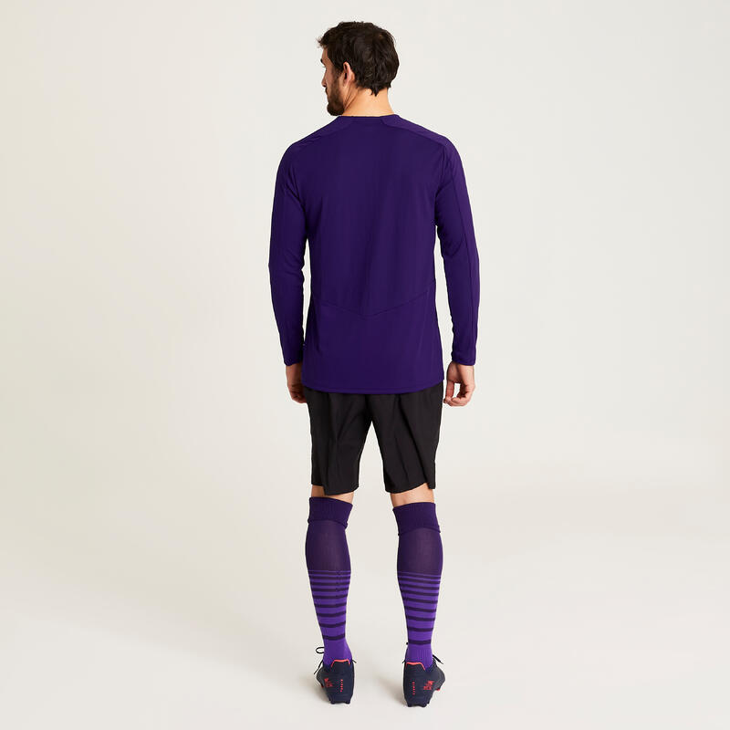 Fotbalový dres s dlouhým rukávem Viralto Club fialový