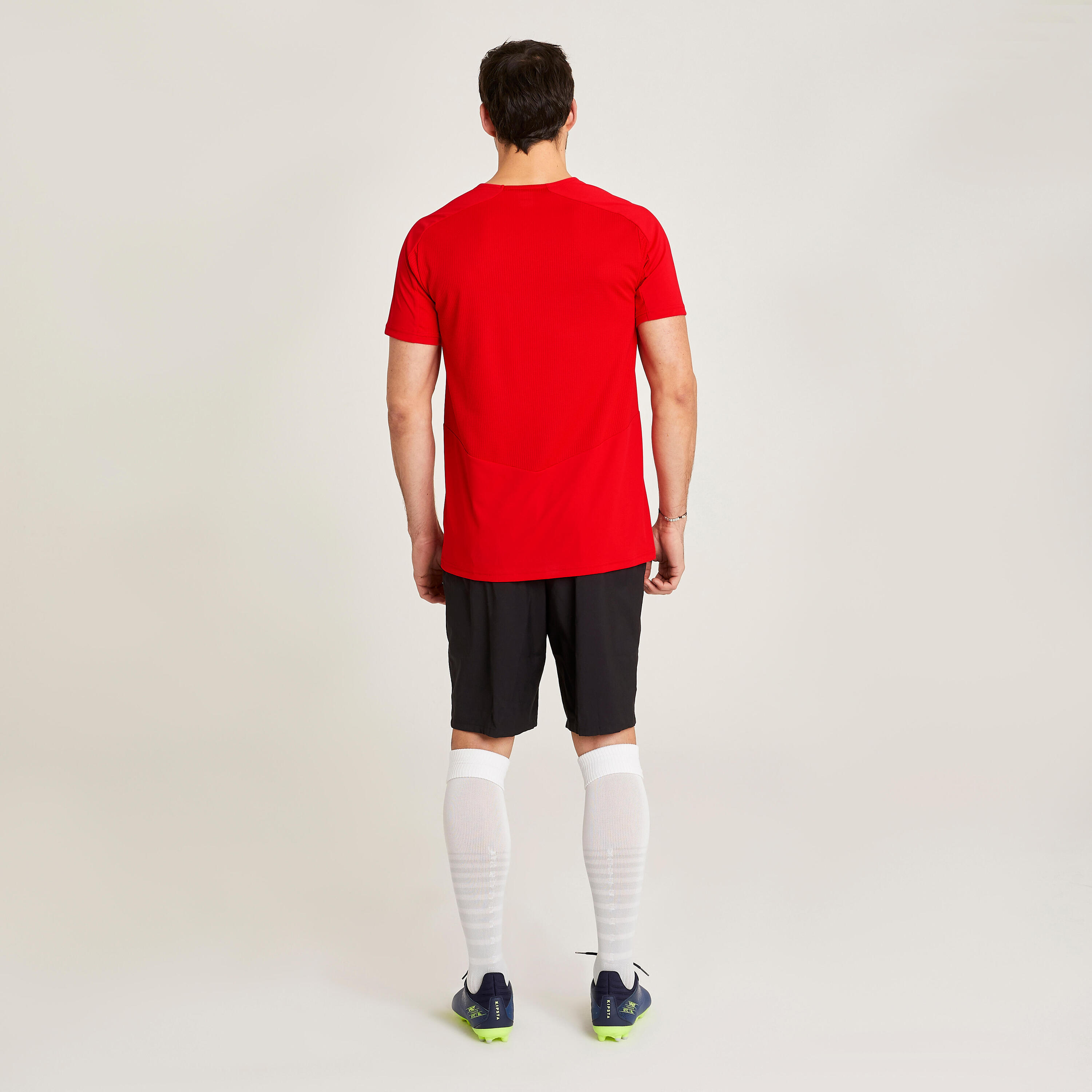 Camiseta de fútbol manga corta Adulto Kipsta Viralto  Club rojo 6/10