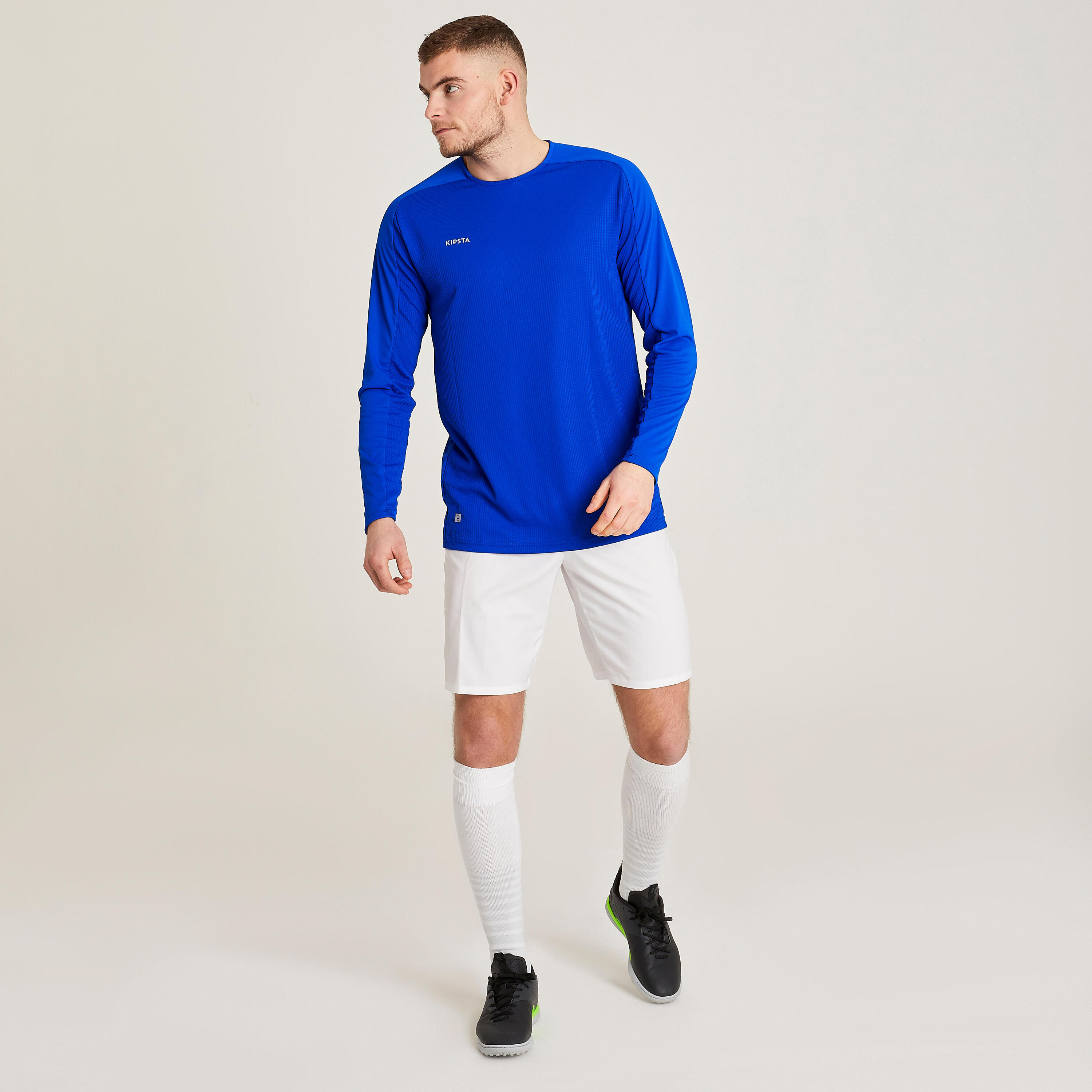 Long-Sleeved Football Shirt Viralto Club - Blue 3/6