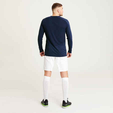 Long-Sleeved Football Shirt Viralto Club - Navy Blue