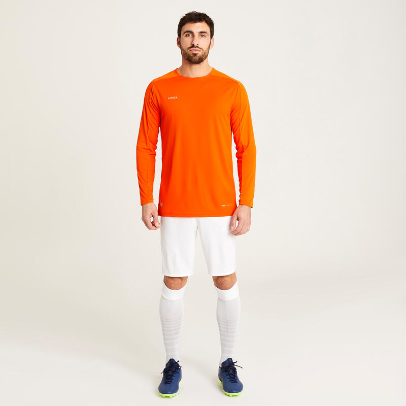Koszulka piłkarska z długim rękawem Kipsta Viralto Club