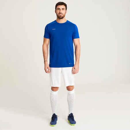 Trumparankoviai futbolo marškinėliai „Viralto Club“, mėlyni