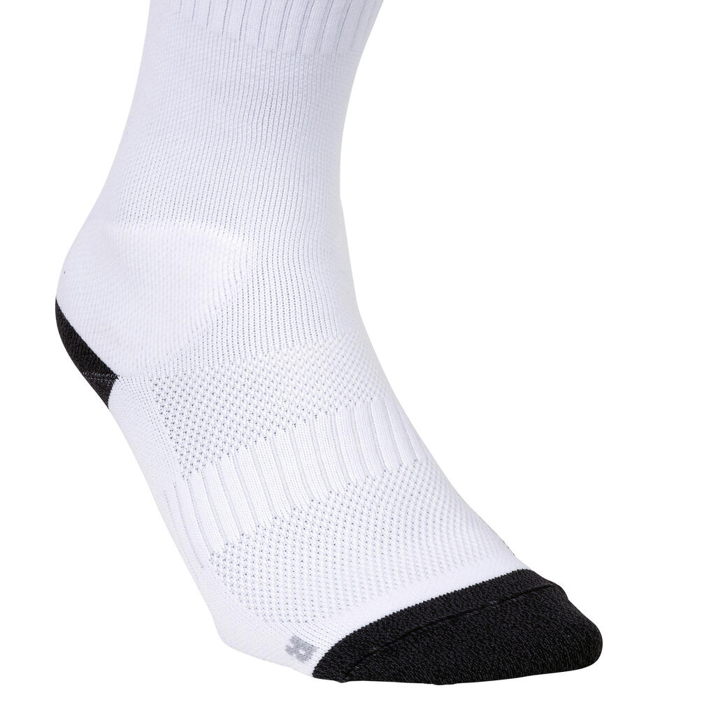 Ponožky pre dospelých FH900 na pozemný hokej čierne