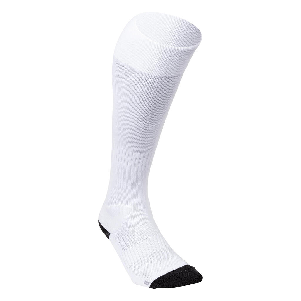 Suaugusiųjų žolės riedulio kojinės žaisti dideliu intensyvumu „FH900“, juoda