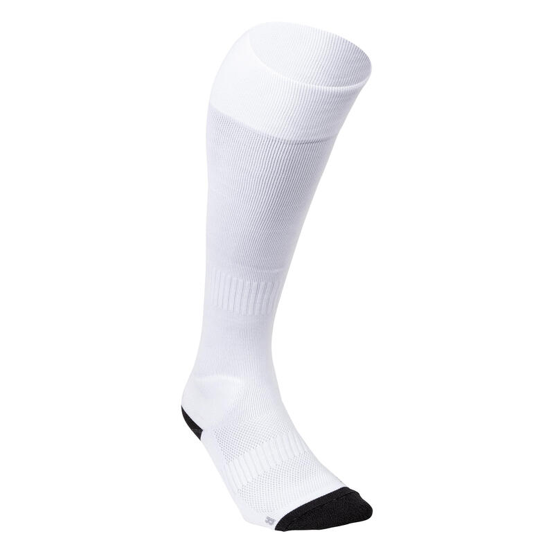 Chaussettes de hockey sur gazon adulte intensité forte FH900 Blanc