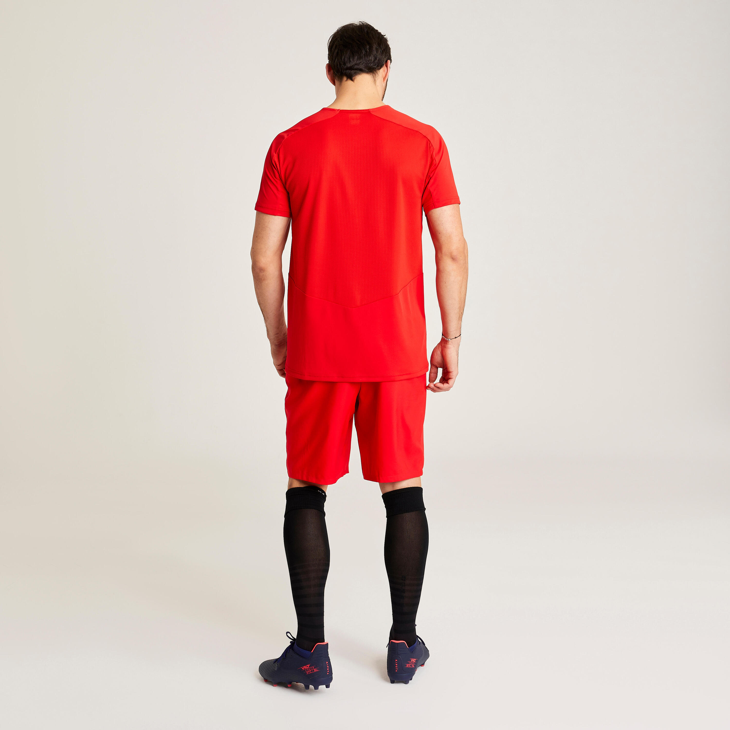 Short-Sleeved Football Shirt Viralto Club - Red 4/9