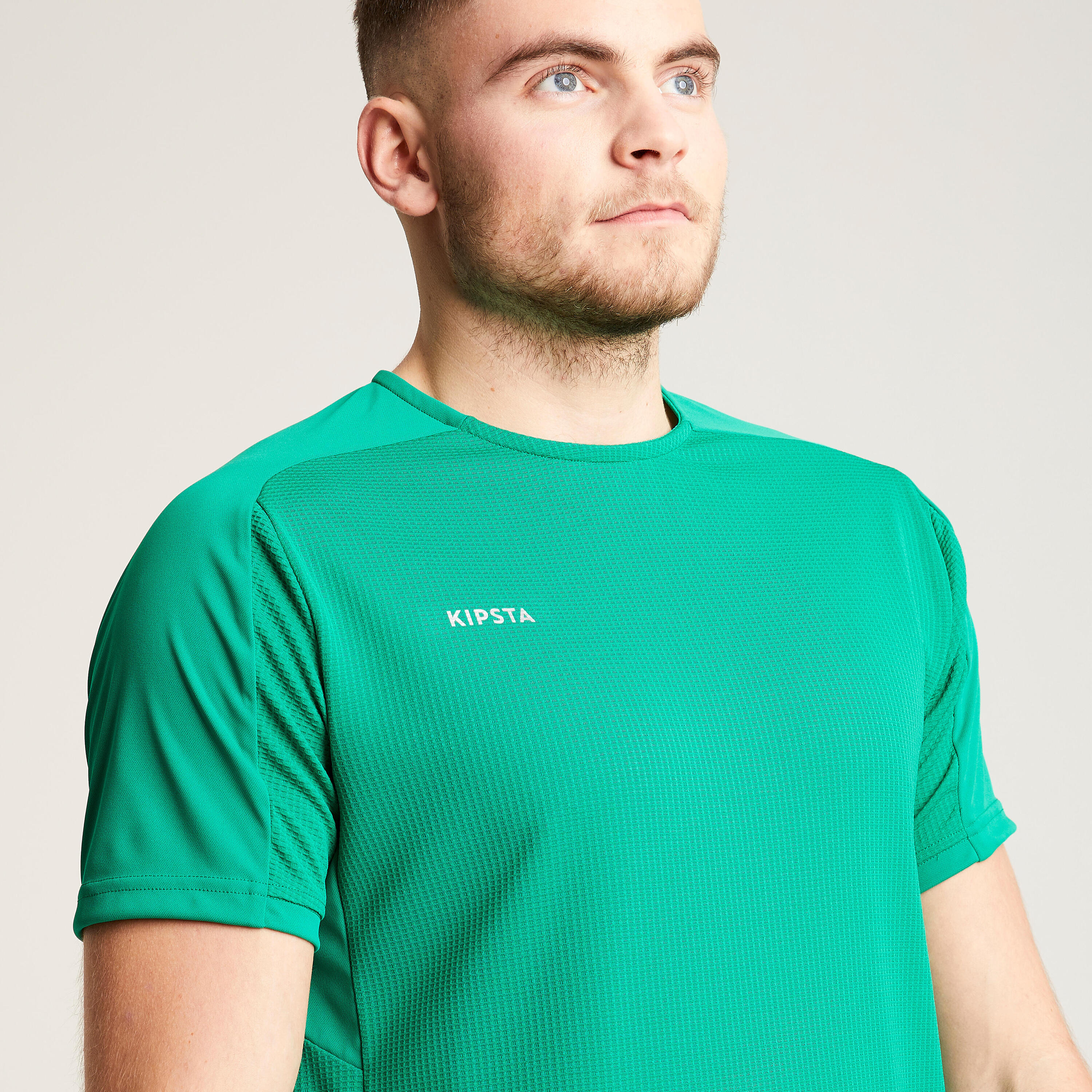 Short-Sleeved Football Shirt Viralto Club - Green 5/7