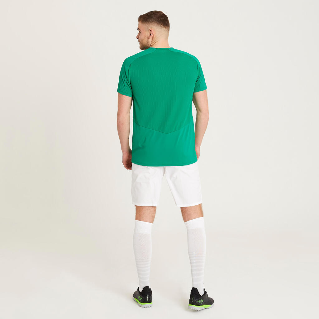 Short-Sleeved Football Shirt Viralto PXL - Green & Black 