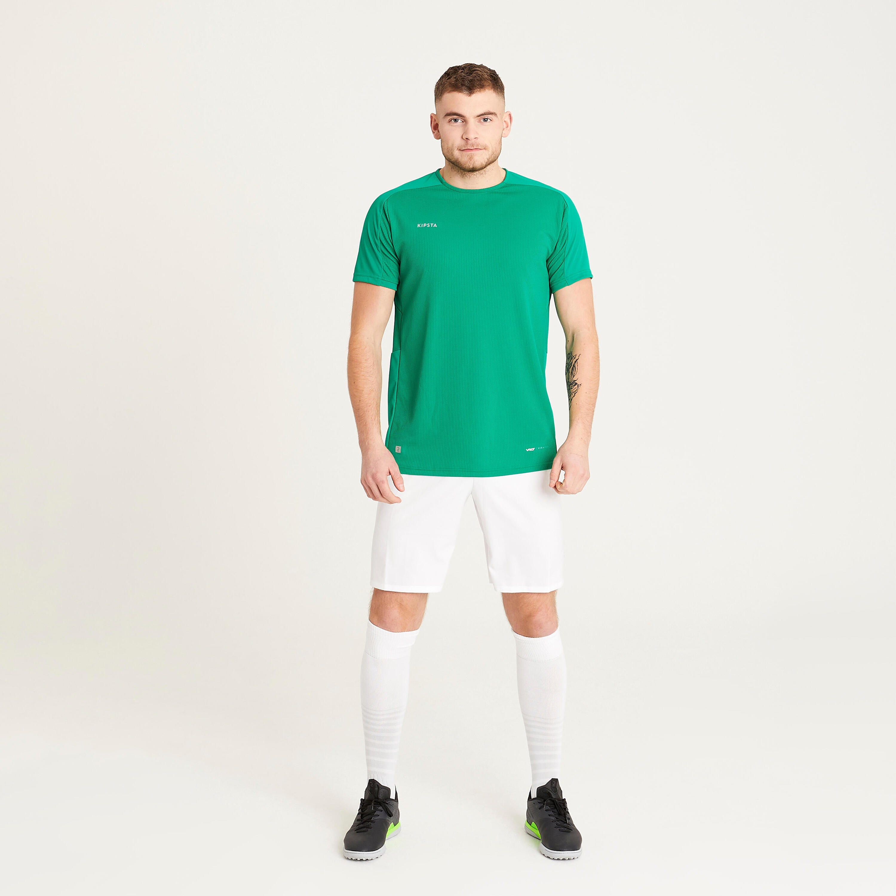 Short-Sleeved Football Shirt Viralto Club - Green 2/7