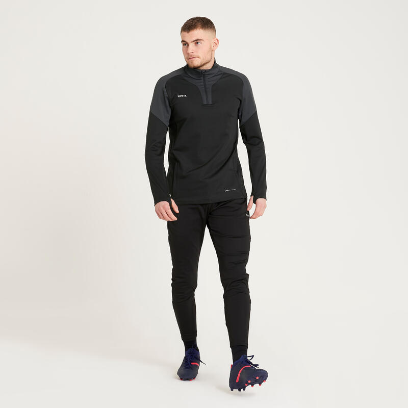 Football Bottoms Viralto Club - Carbon Grey and Black