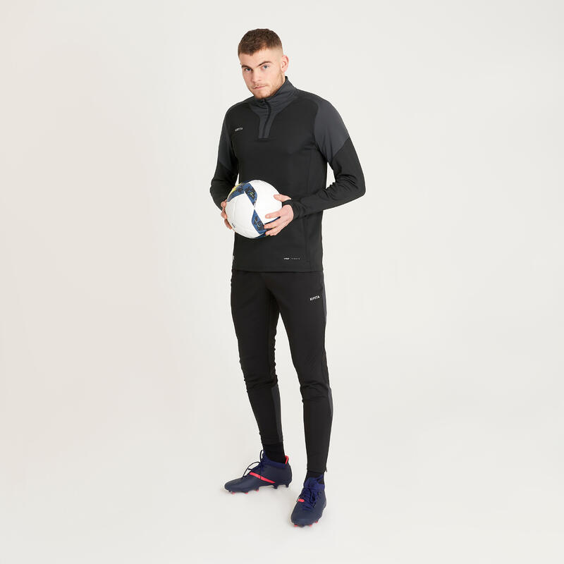 Pantalon de football VIRALTO CLUB gris carbone et noir