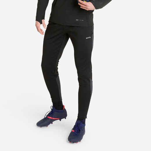 
      Adult Football Tracksuit Bottoms Viralto Club - Carbon Grey and Black
  