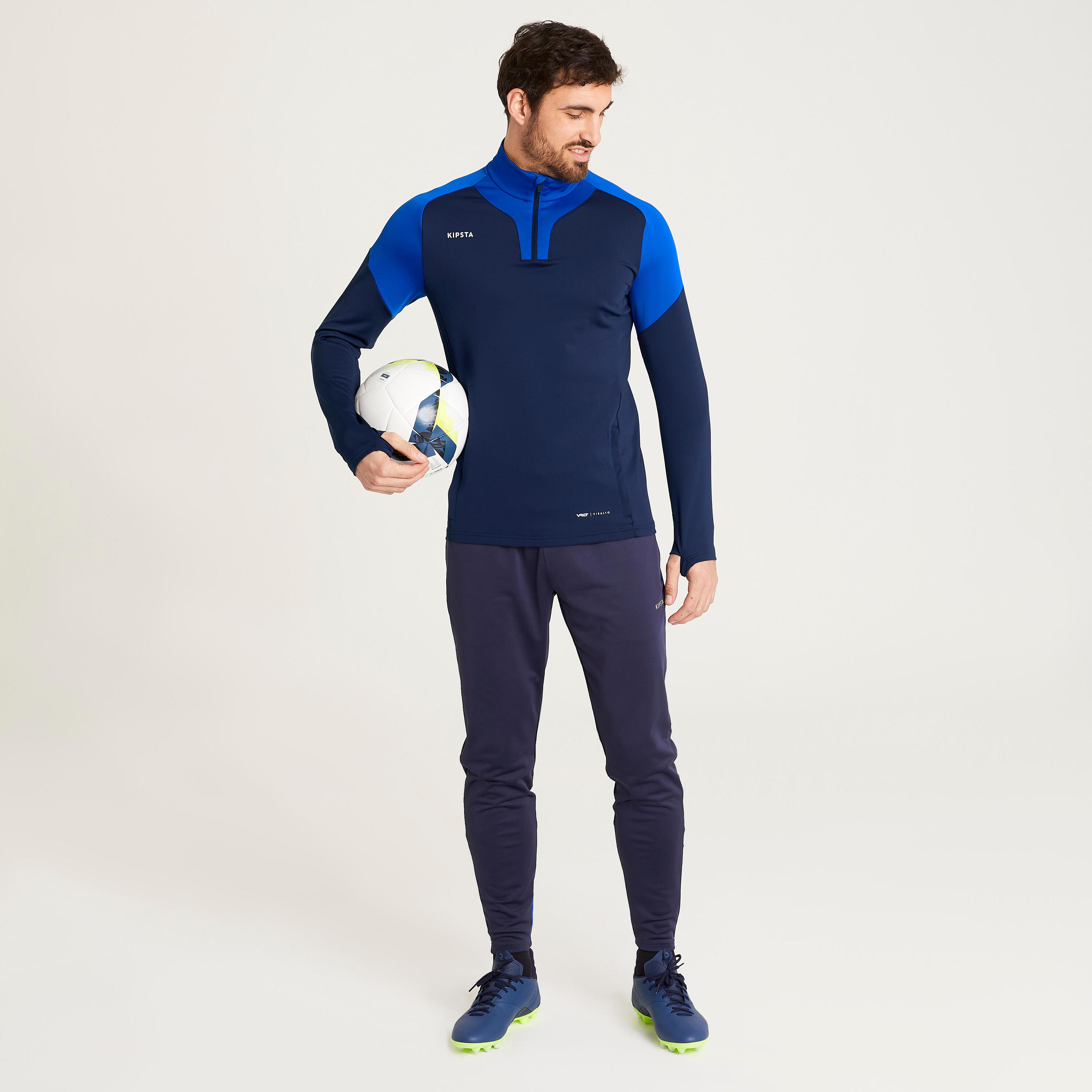 Damen/Herren Fußballhose - Viralto Club marineblau/blau 23/26
