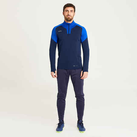 Sweatshirt Fussball Viralto mit Reissverschluss marineblau/blau