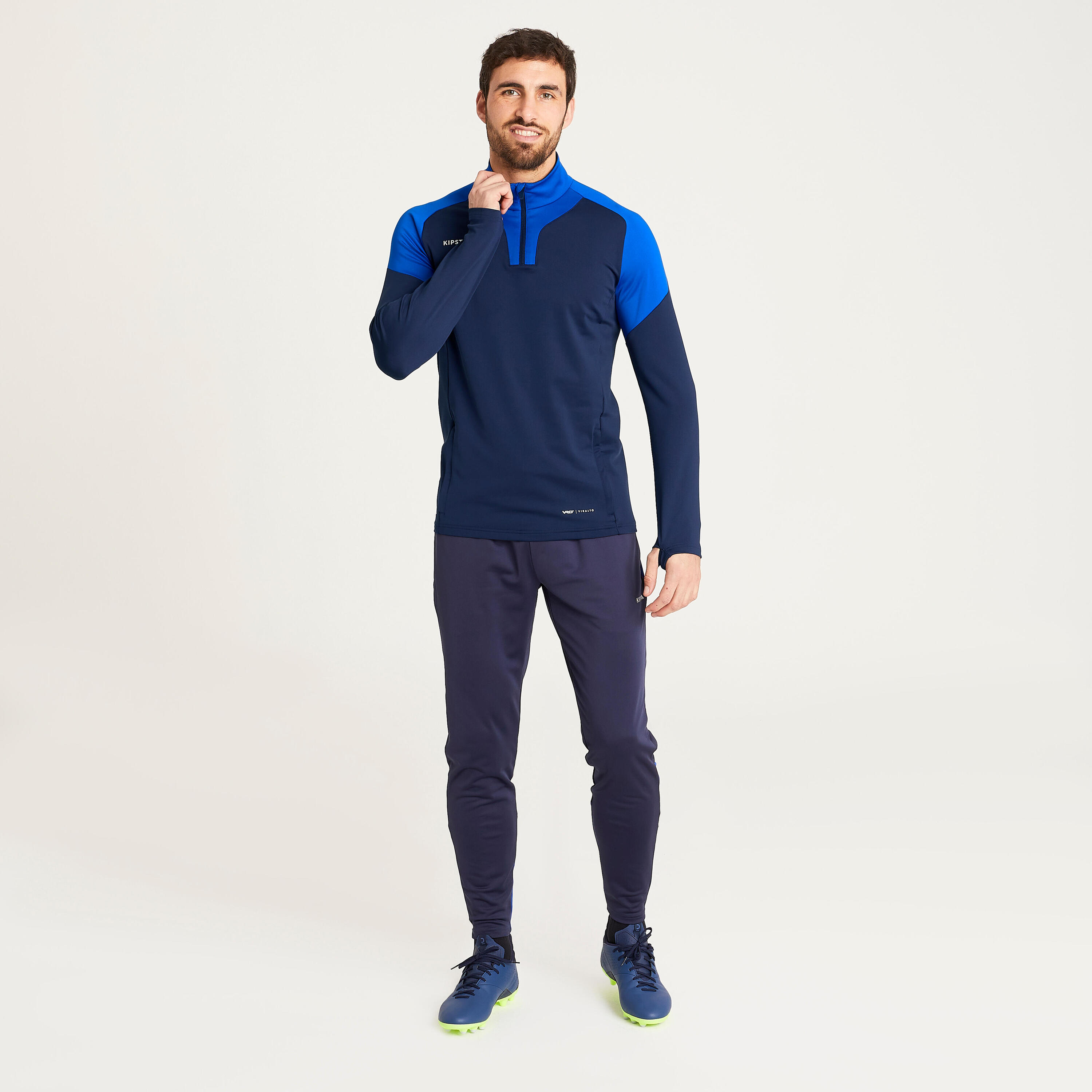 Damen/Herren Fußballhose - Viralto Club marineblau/blau 14/26