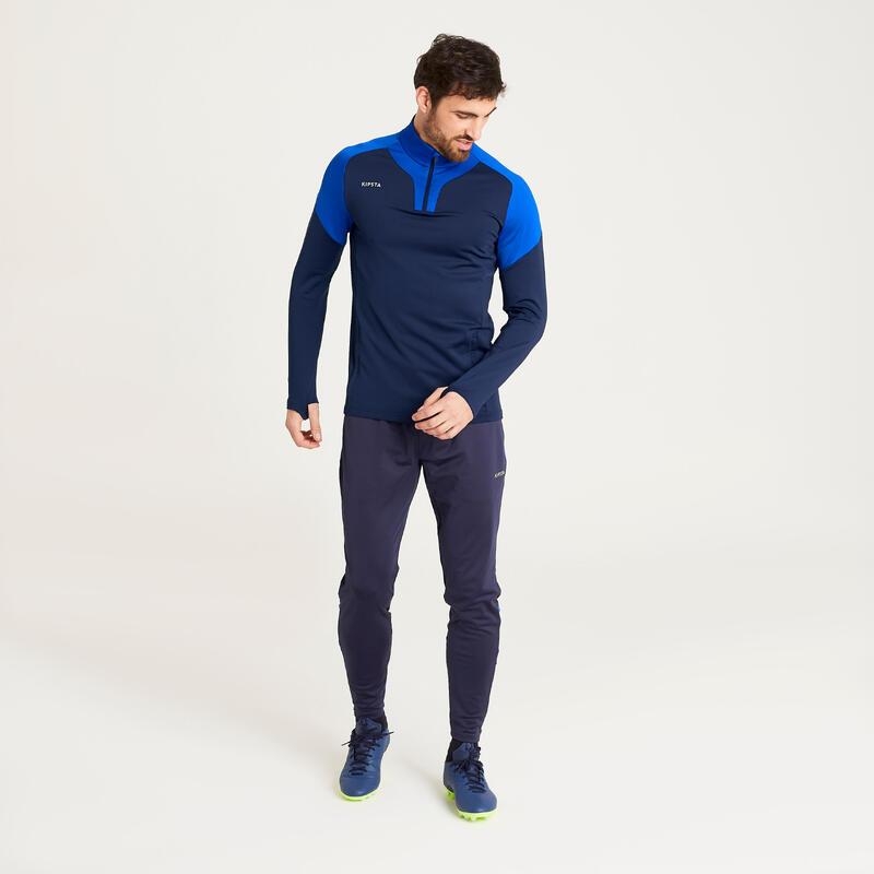 Pantalon de trening Fotbal VIRALTO CLUB Bleumarin-Albastru Adulți 