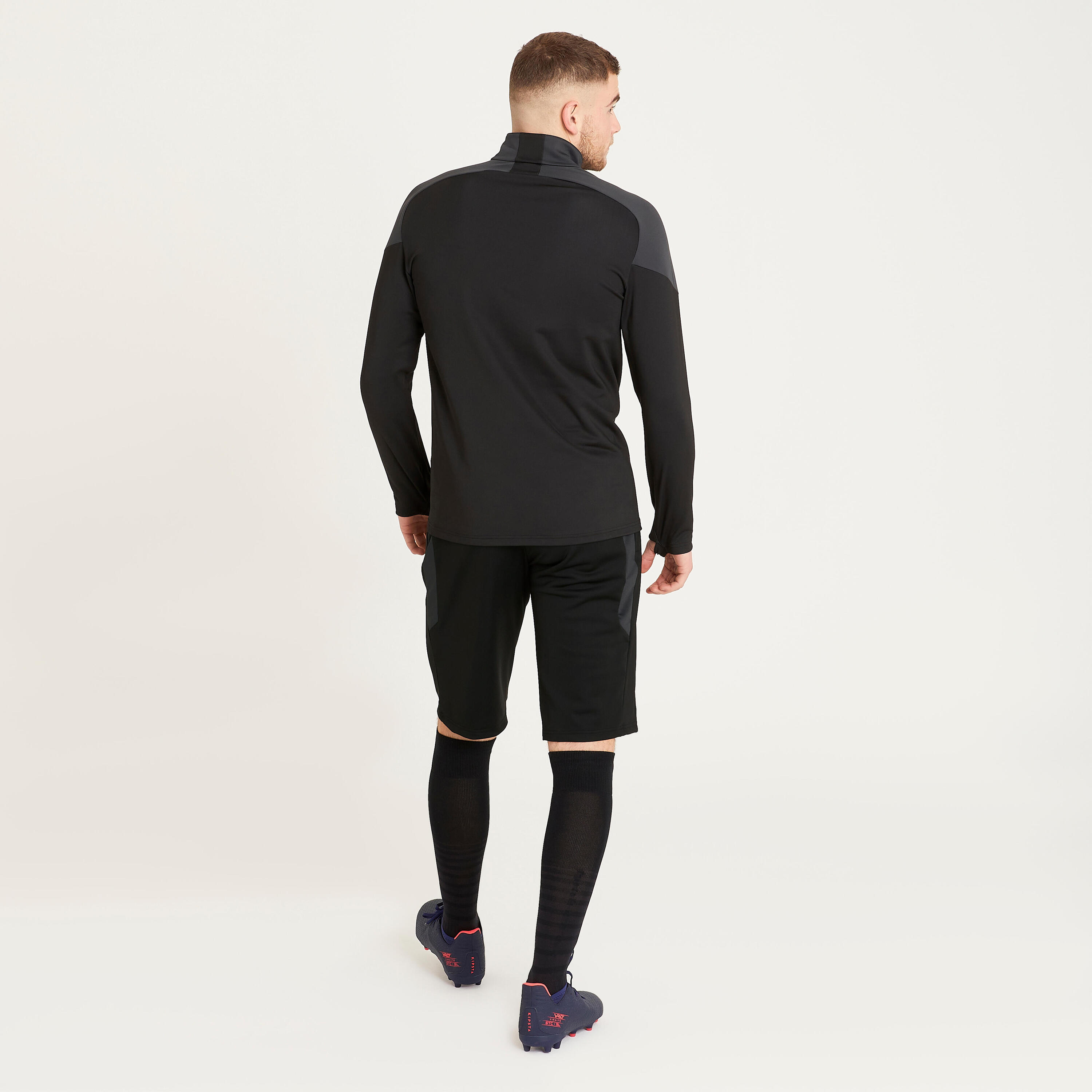 Bluza piłkarska Kipsta Viralto Club na krótki suwak 15/18