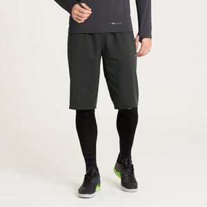 Pantalón corto de fútbol Adulto Viralto rojo y gris carbono