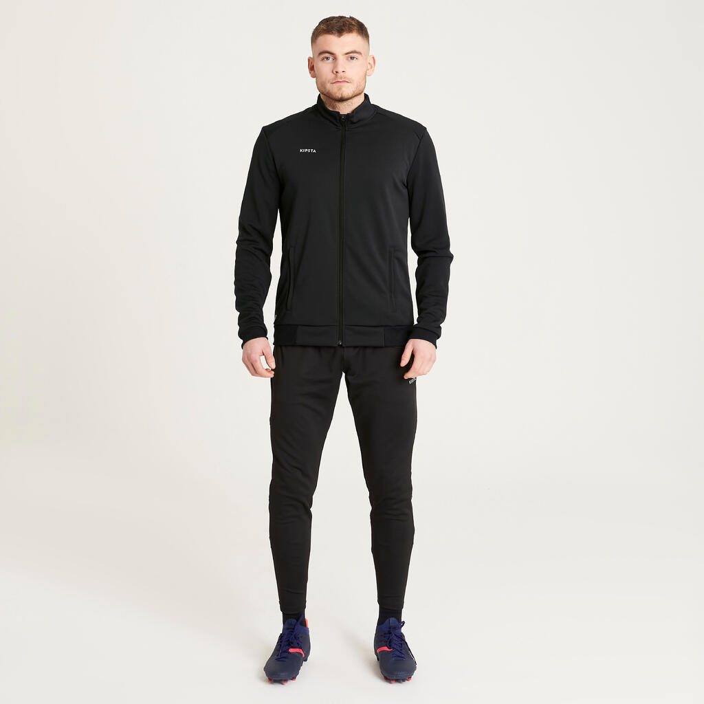 Football Training Jacket Essential - Black/Grey