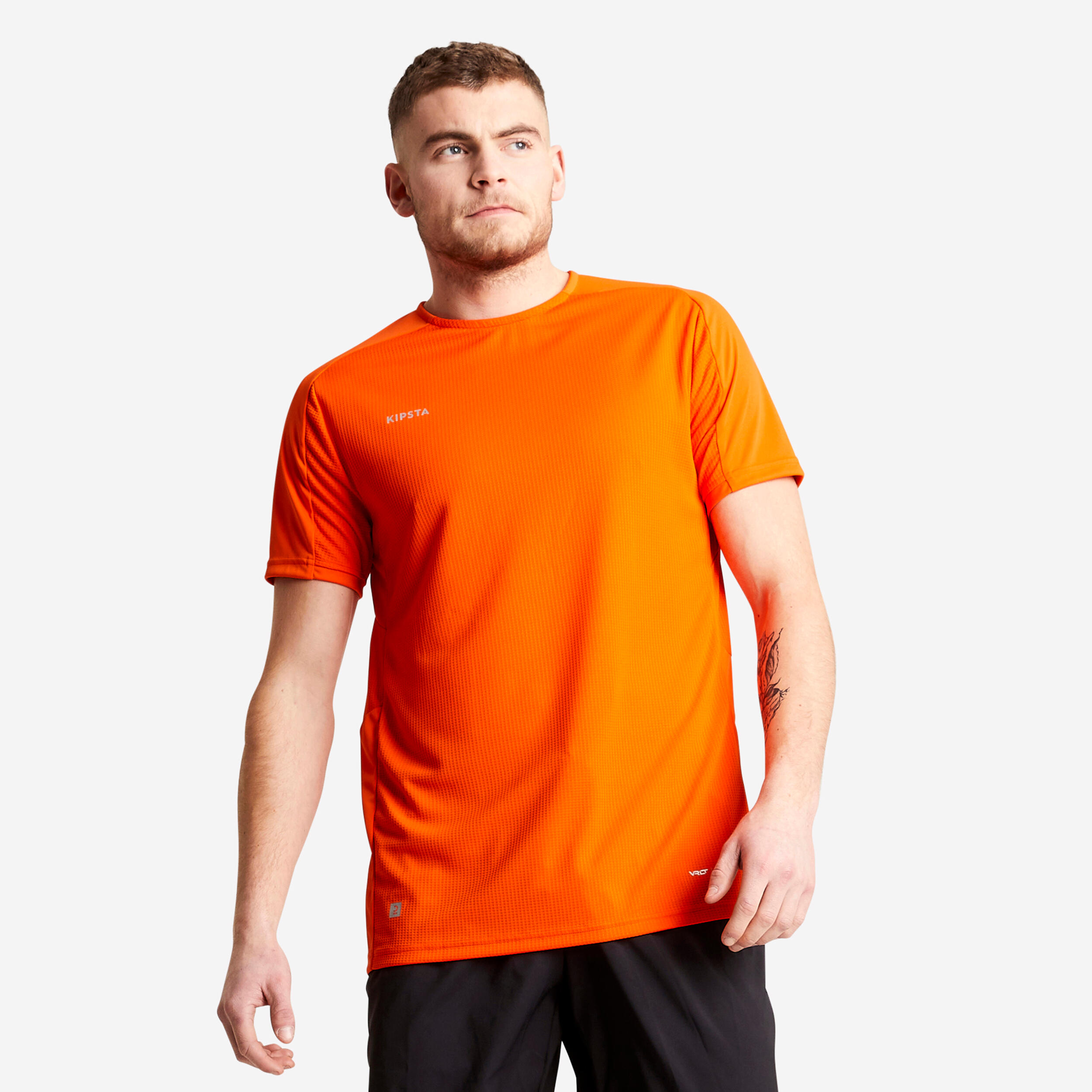 Short-Sleeved Football Shirt Viralto Club - Orange 4/7