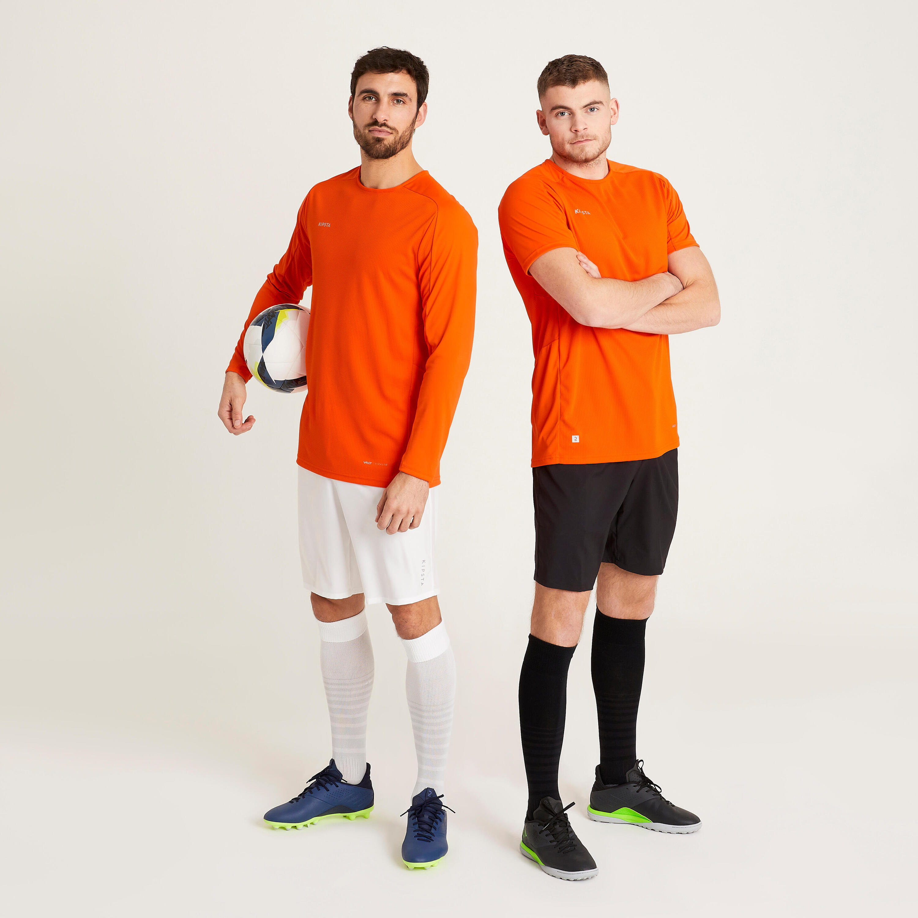 Long-Sleeved Football Shirt Viralto Club - Orange 5/5