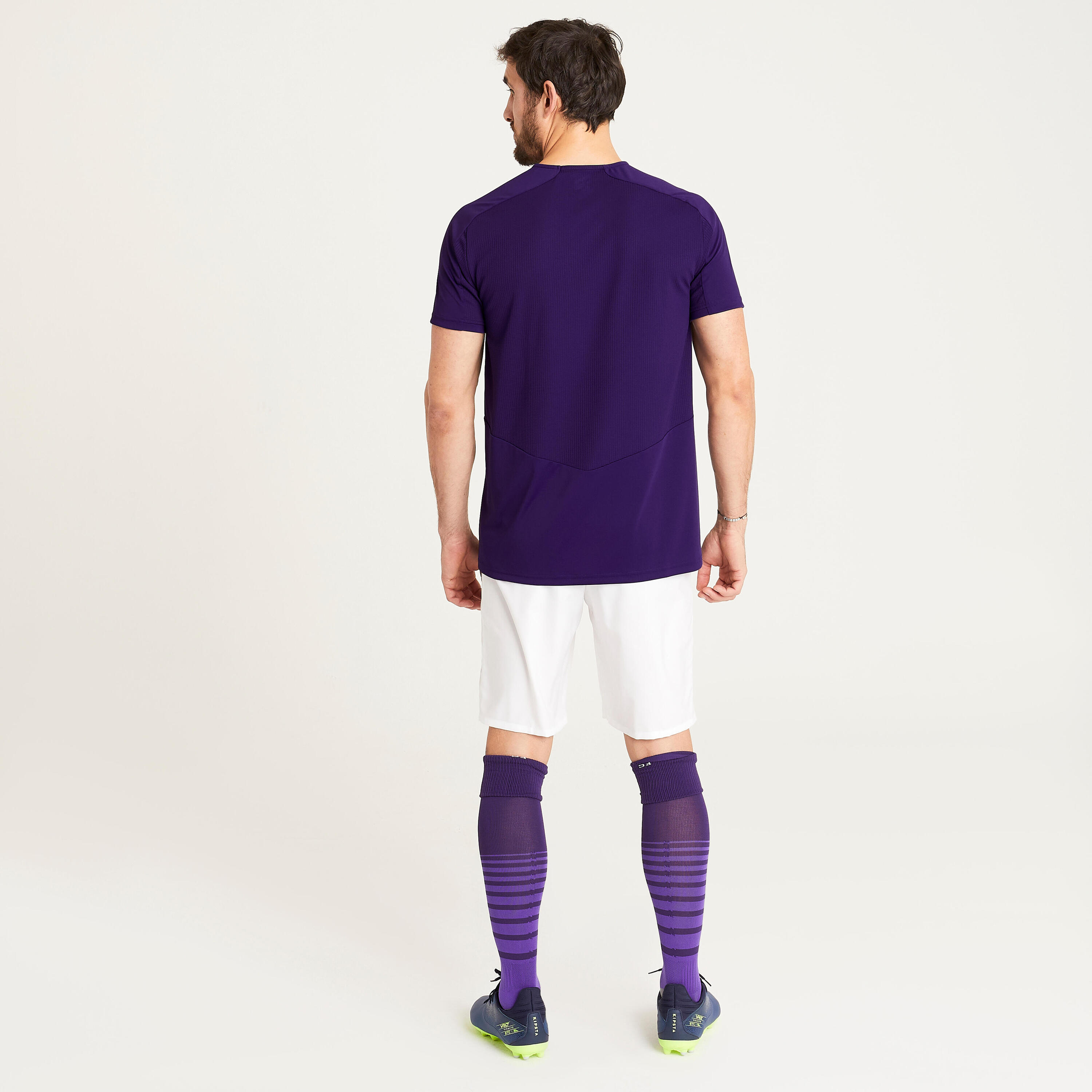 Short-Sleeved Football Shirt Viralto Club - Purple 3/6