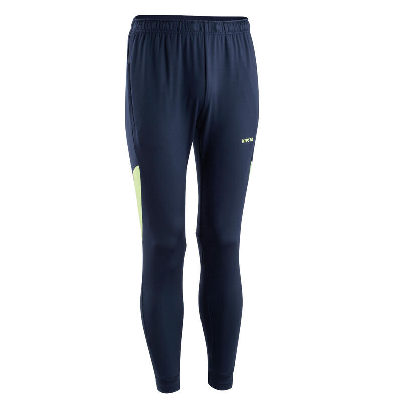 Pantalon de football adulte TRAXIUM marine et jaune