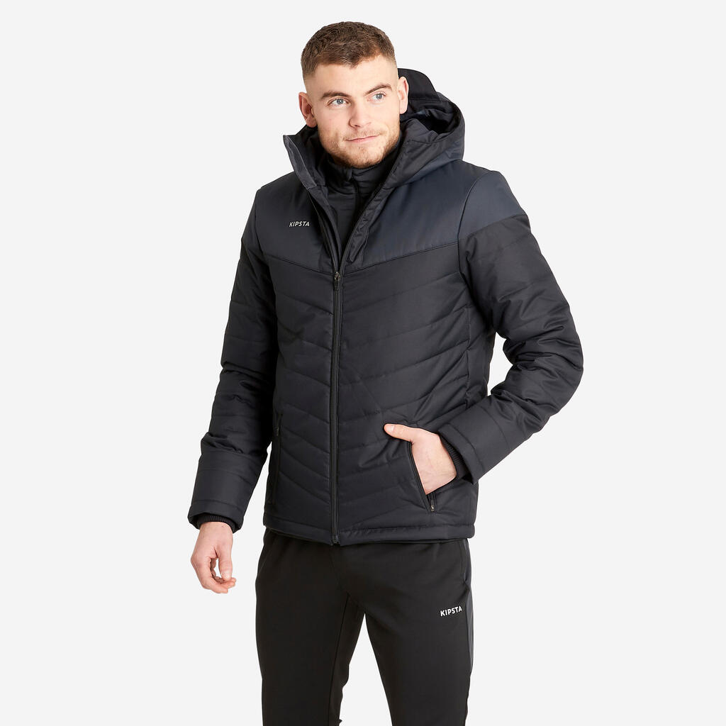 Adult Short Football Jacket - Black