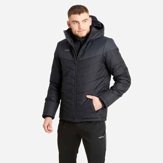 
      Damen/Herren Fussball Jacke kurz schwarz
  