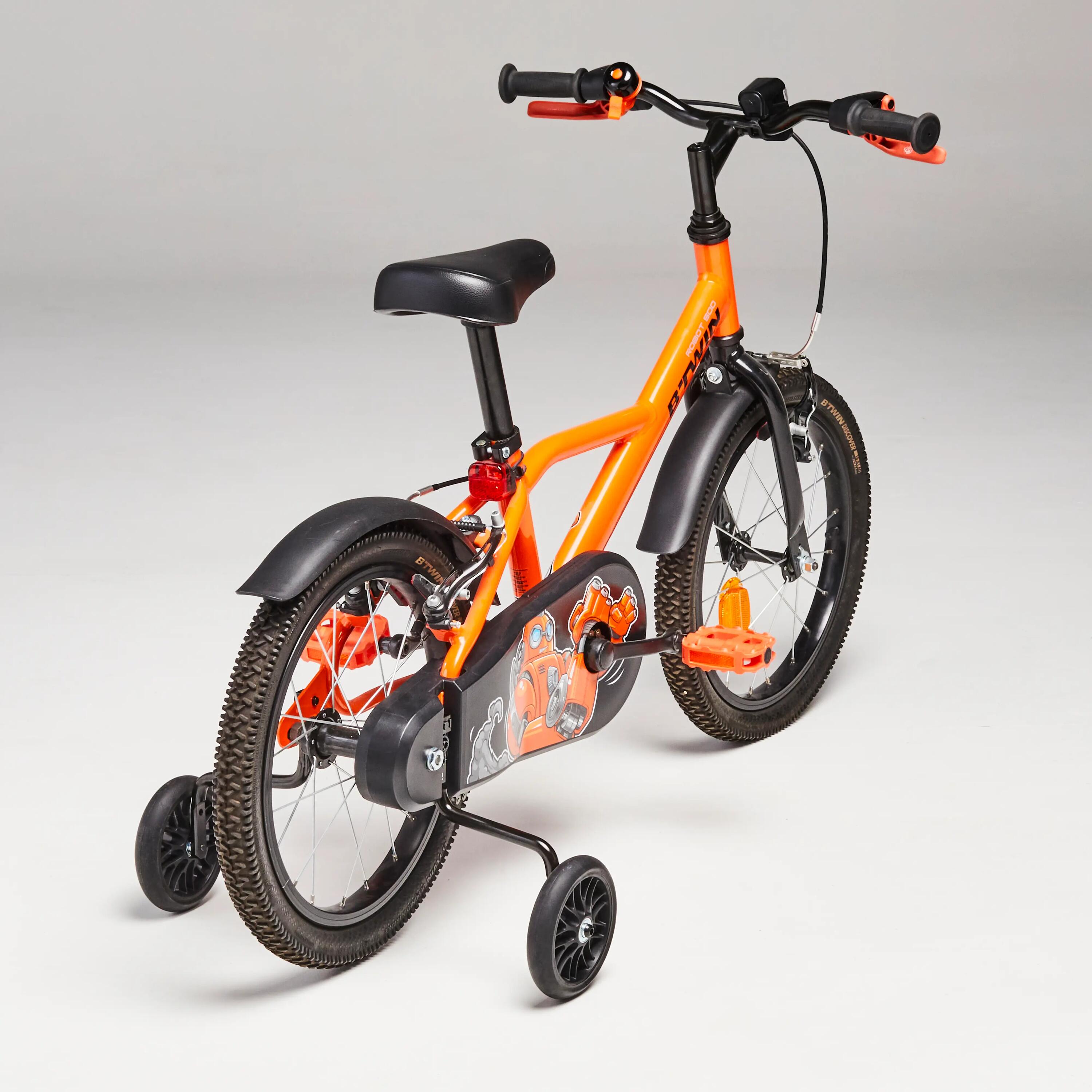RUEDAS AUXILIARES PARA BICICLETA NIÑOS BICICLETA B'TWIN 14 Y 16 PULGADAS 11/16