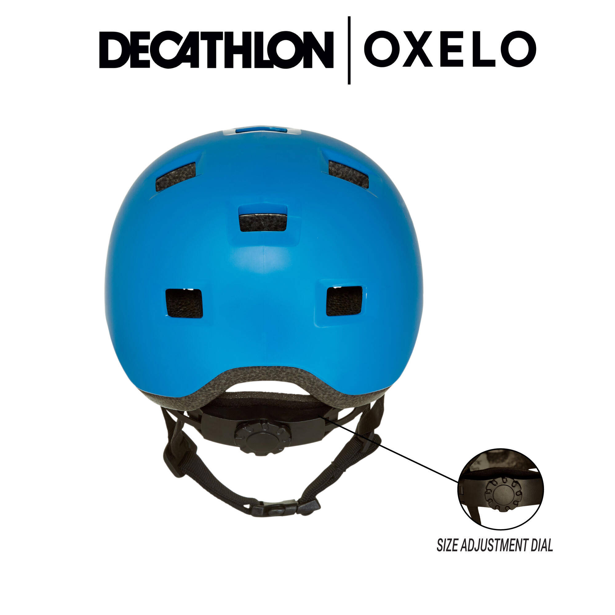 Kids Helmet for Inline Skating Scooter and Skateboard B100 Blue -  3