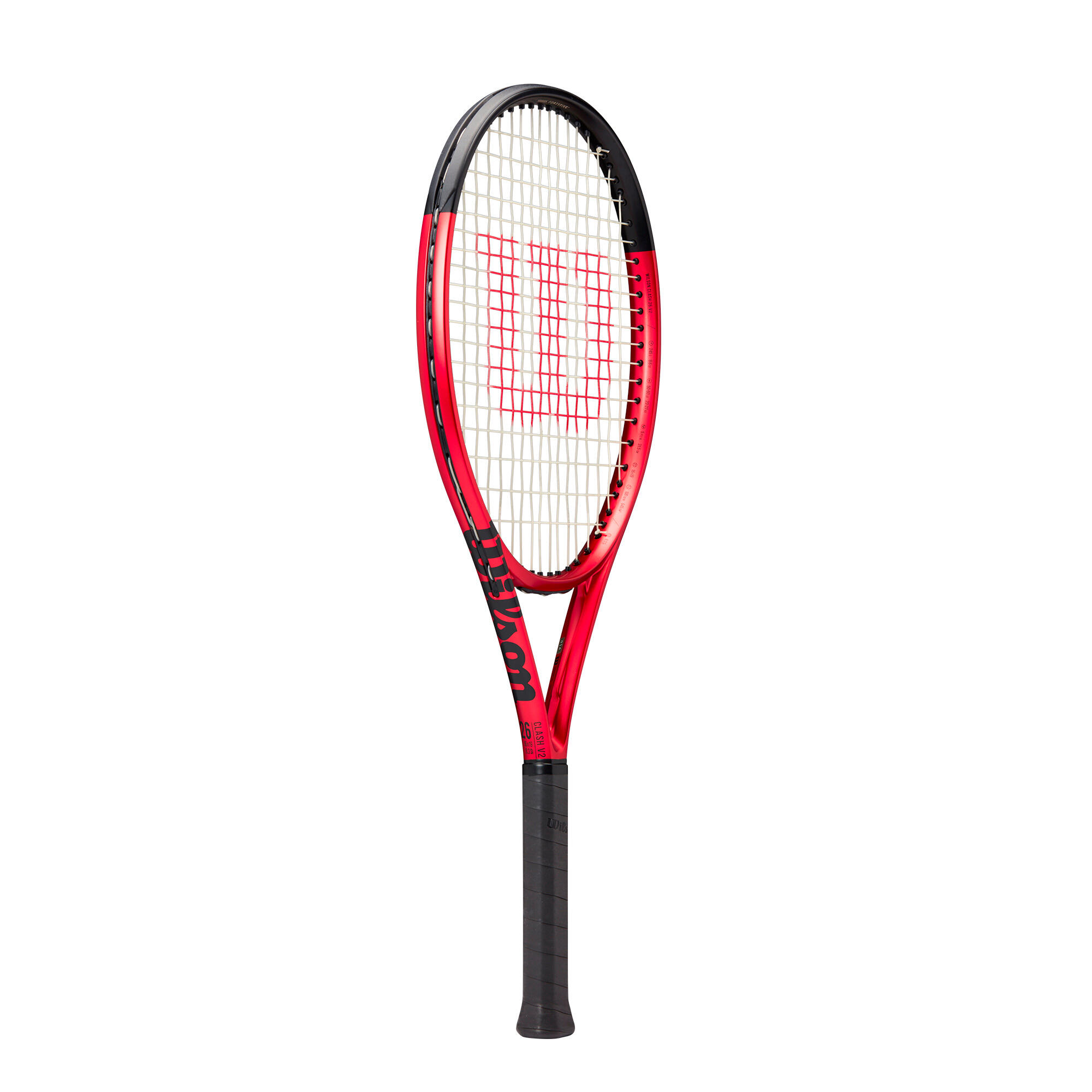 Kids' Tennis Racket Clash JR 26 V2 - Black 3/4