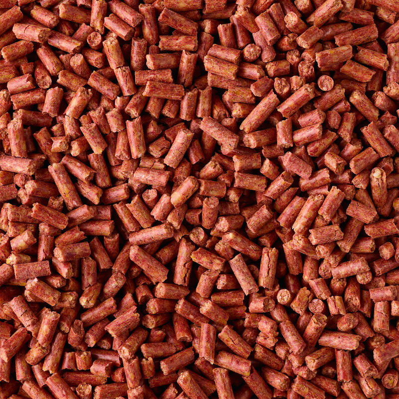 Babycornpellets voor statisch karpervissen Gooster aardbei 4 mm 0,7 kg