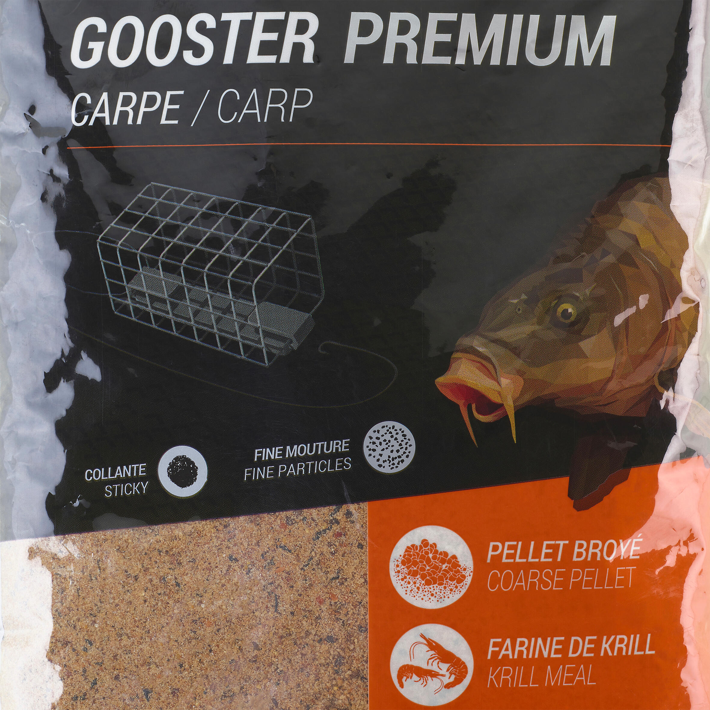 CAPERLAN Návnada Gooster premium carpe feeder 1 kg 1kg · záber 3