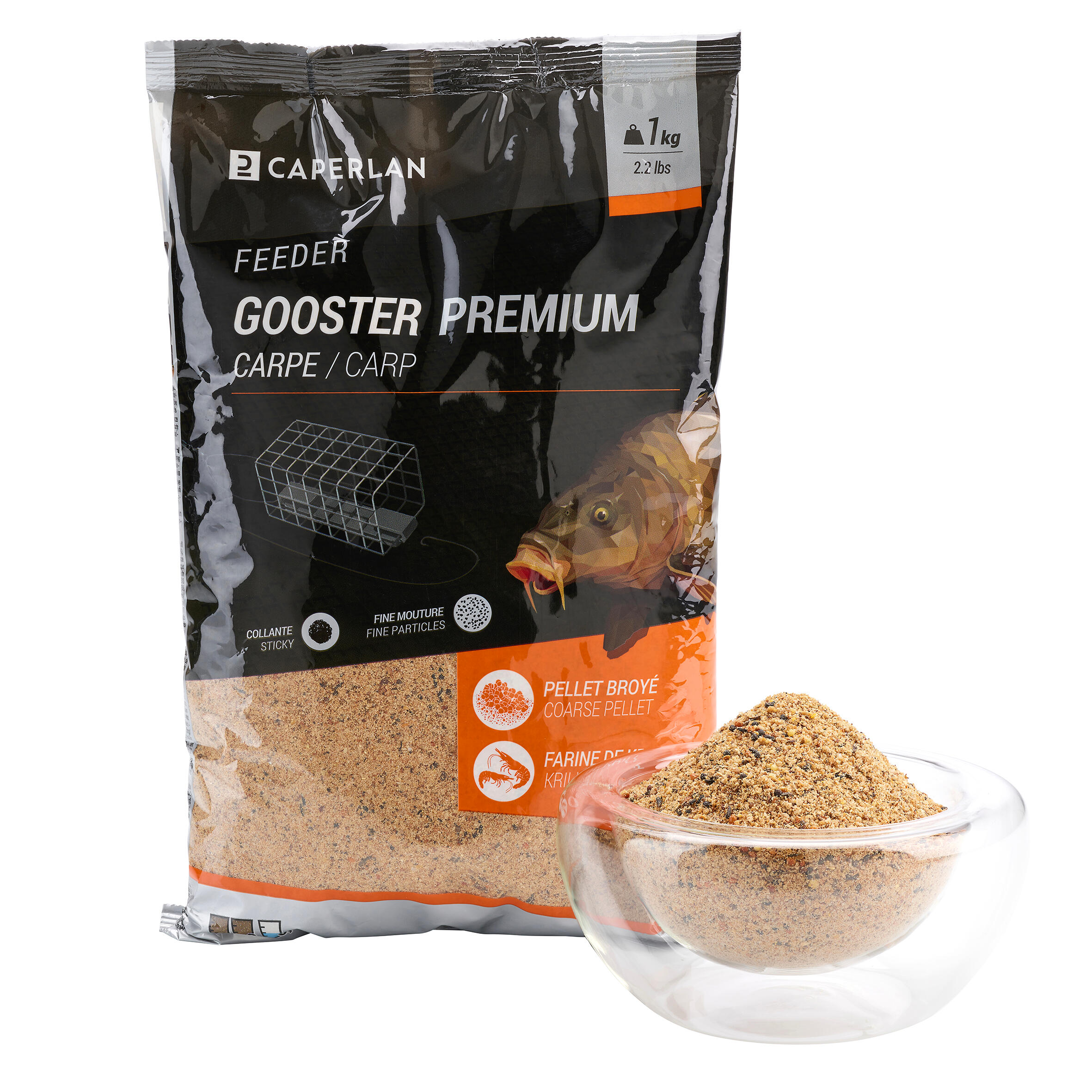 Gooster premium carp feeder bait - 1kg 1/7