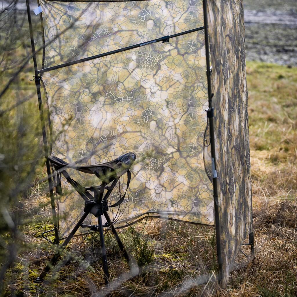 FILET CHASSE LIGHT 1,4M x 2,2M CAMOUFLAGE FURTIV