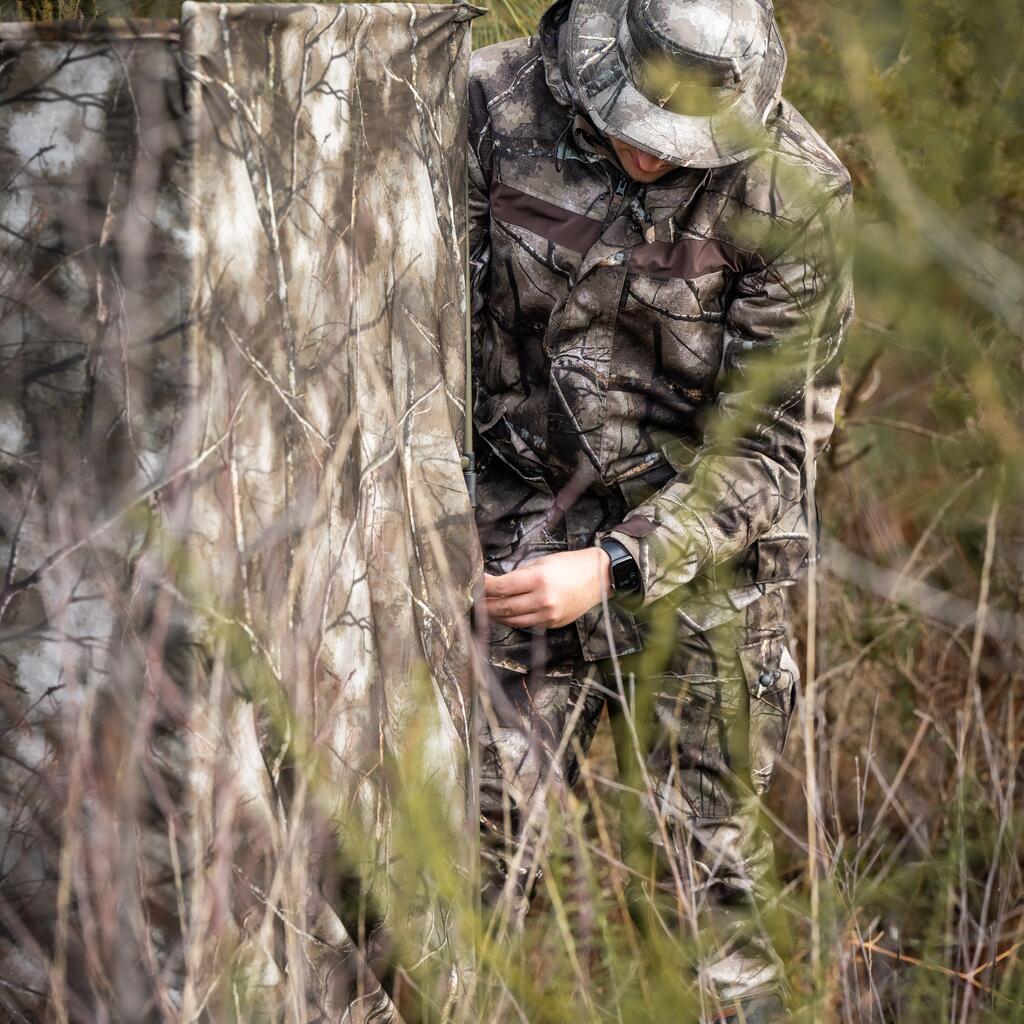 Orui pralaidi medžioklinė skrybėlė „Treemetic 500“, kamufliažinio rašto