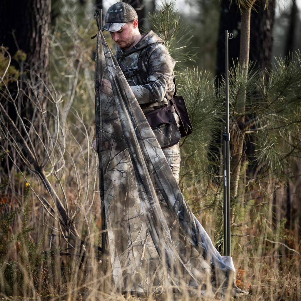 HUNTING NET LIGHT 1.4 M x 2.2 M WETLANDS CAMOUFLAGE