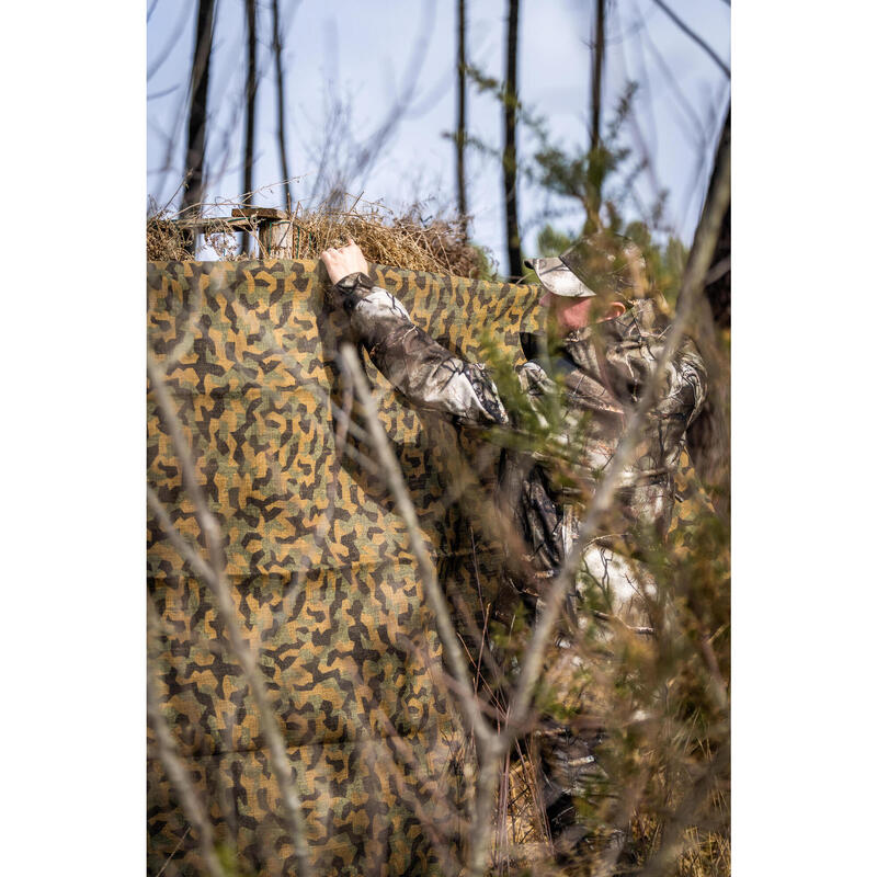 Tarnnetz 500 Sackleinen camouflage 1,4 × 4 M