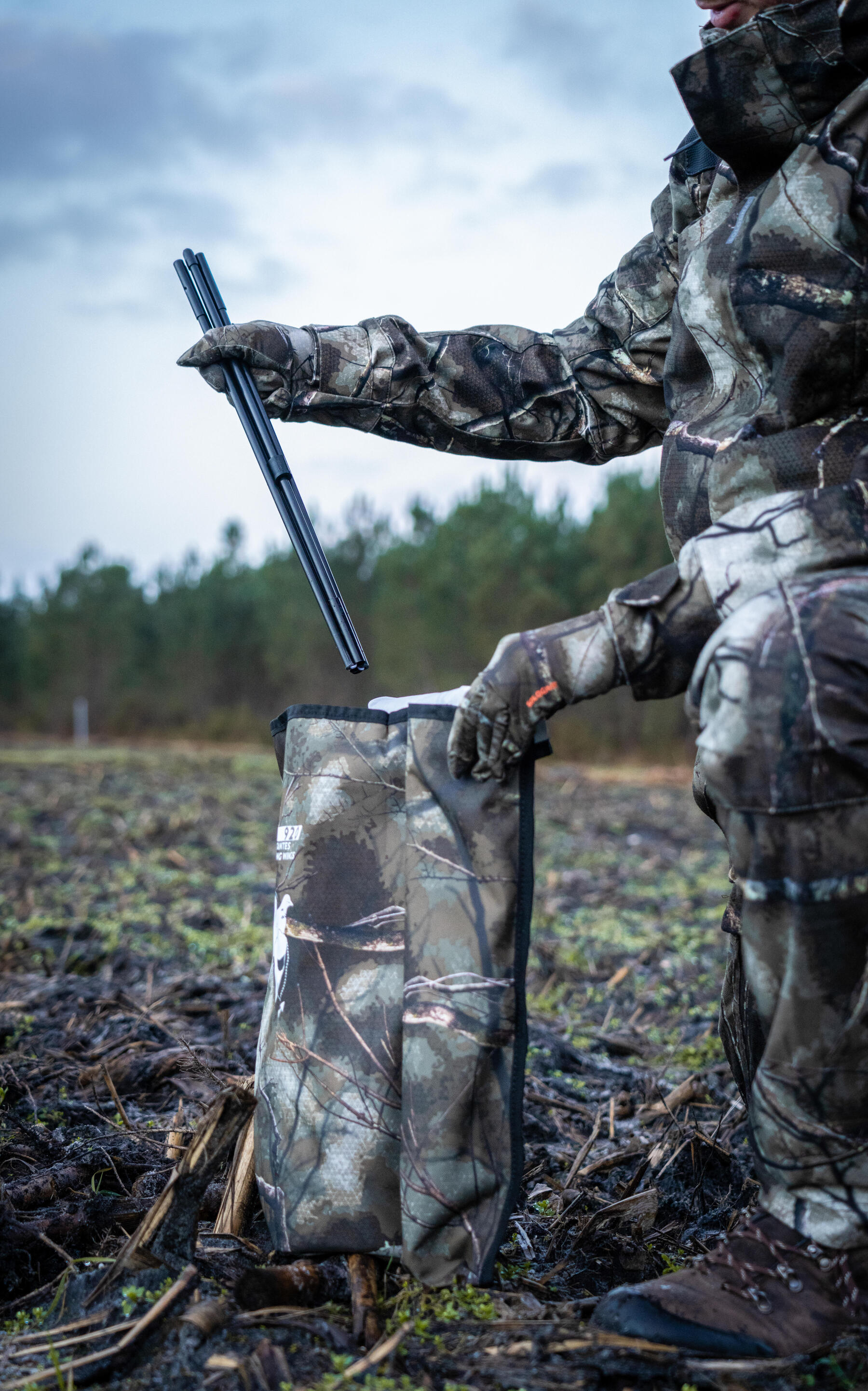 Sweat à capuche chaud pour le chasseur de canard