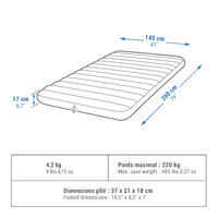 Inflatable Camping Mattress Air Comfort 140 cm 2 People