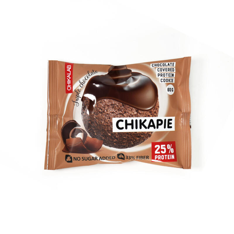 

Печенье глазированное 60 г CHIKALAB с начинкой - Тройной шоколад., X8778040