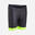Pantalon scurt ciclism 7-13 ani 500 Negru și galben Copii