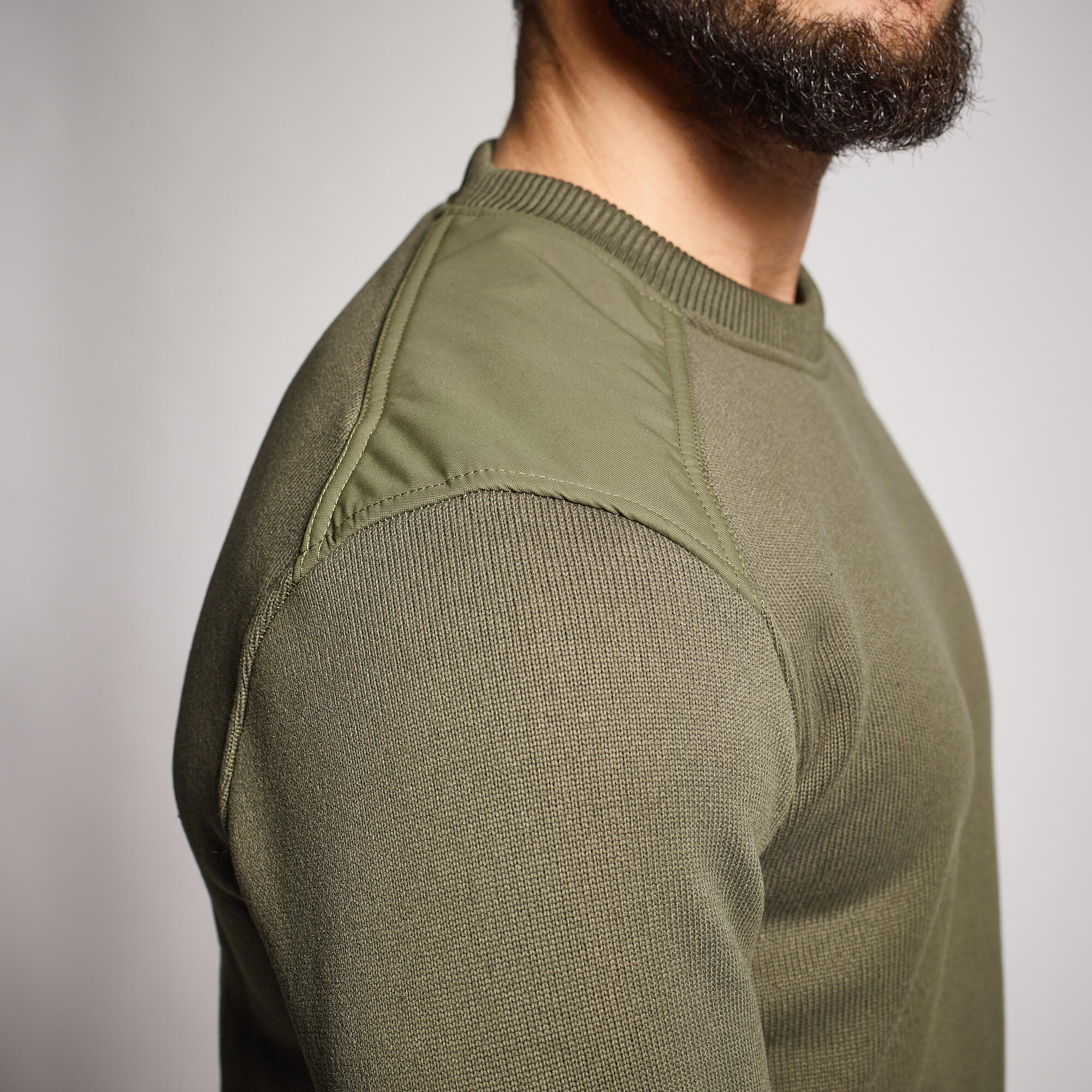 Pullover for Cold Weather - Green 3/4