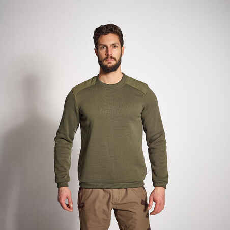Zelen lovski pulover 500