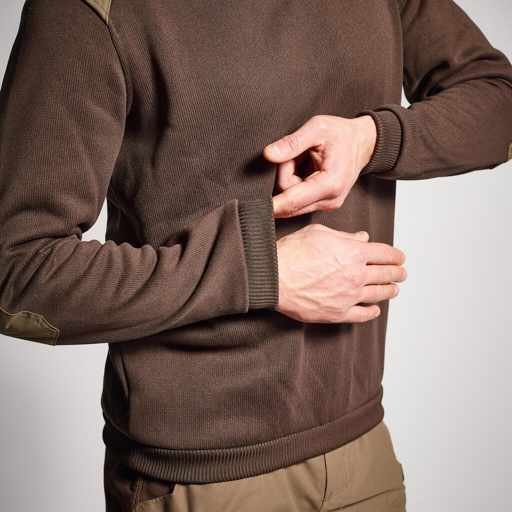 Saco térmico de montaña para Hombre Solognac 500 café