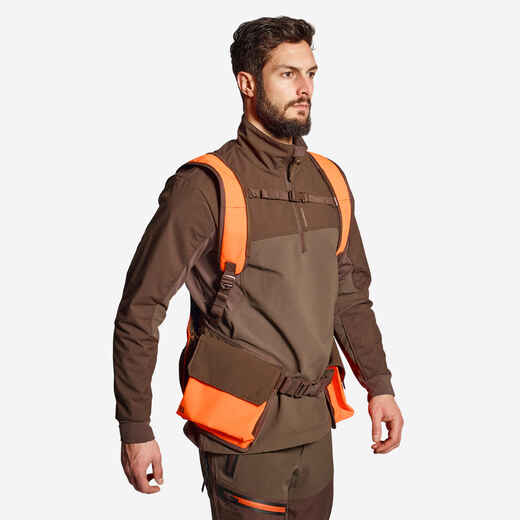 
      Men's hunting gilet - 920 brown and neon
  