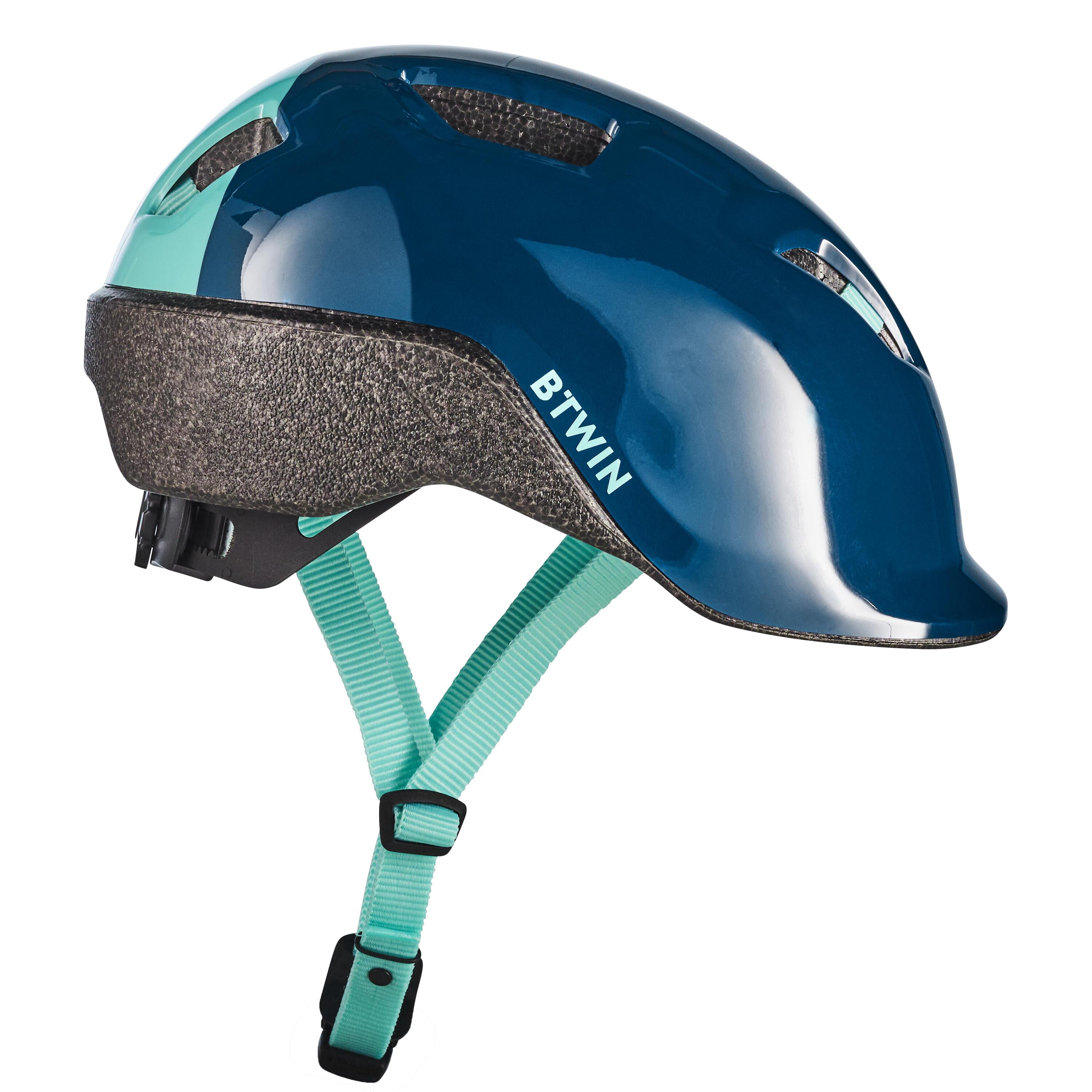 Casco Ciclismo 500 Niños Azul 7/9