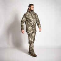 HUNTING TROUSERS WARM WATERPROOF 100 TREEMETIC