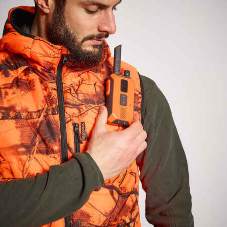 Sleeveless Down Jacket Gilet Treemetic - Neon.